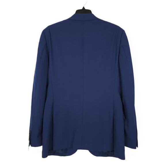DKNY Men's Modern-Fit Stretch Suit Jacket Blue Solid 40L NWT - Picture 3 of 7